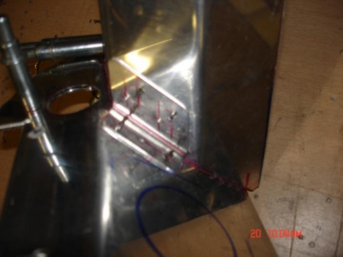 Outboard angle rhf wall to inlet  floor