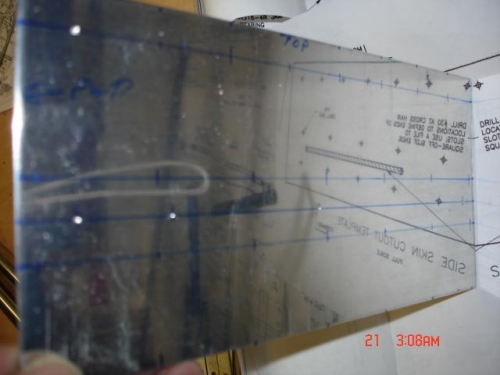 I decided to make a proper drilling jig rather than use the paper template from the plans