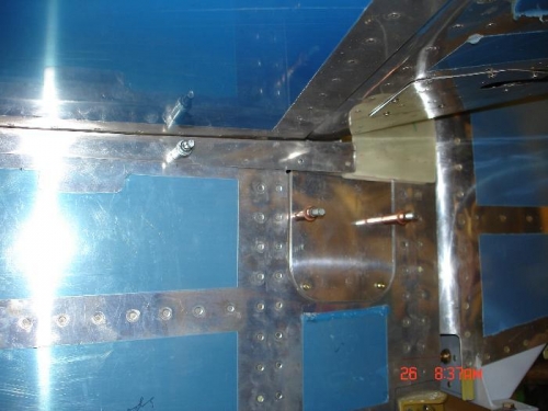 Dimpled and finished the aft covers