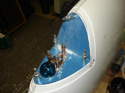 Fitted the stbd nav light