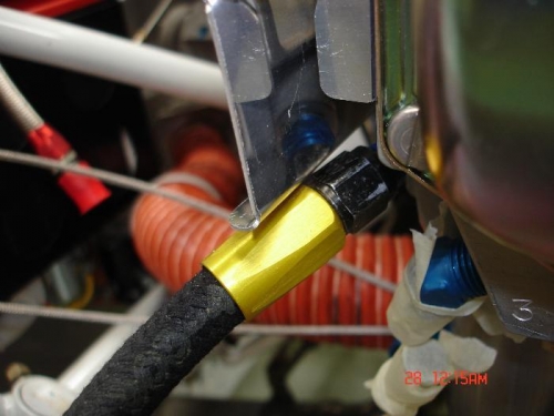 Interference issue with mp hose