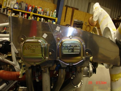 Trimmed the sidewalls down to clear the top cowl by 5/8