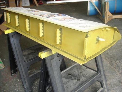 Primed the left fuel tank