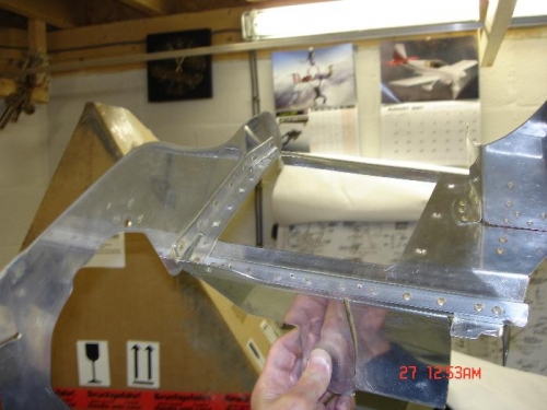 Front left quarter looking forward