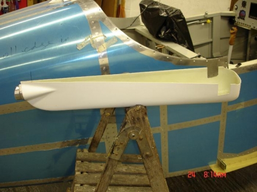 I made the first cut to the factory scride lines