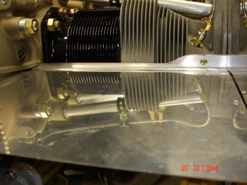 Started fitting the left front inlet floor