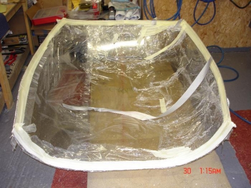 Used a plexiglass scraper from Avery Tools to smooth the edges