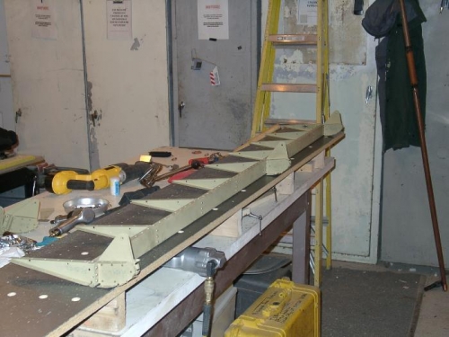 Assembling the Left Flap Skeleton