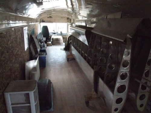 View to the front.
