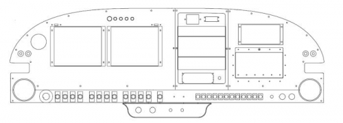 final instrument panel layout