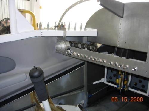 closeup of left side