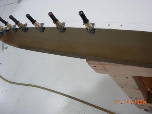 Re-do on part of strip