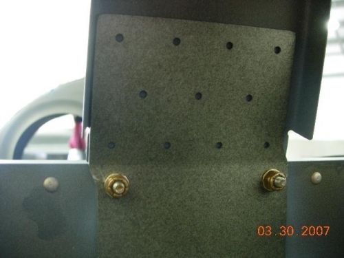 Front spar from back