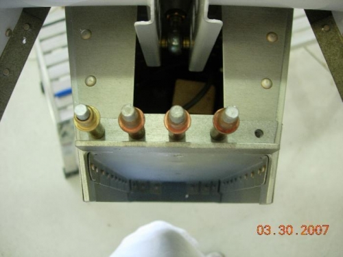 Stop ready to bolt/rivet