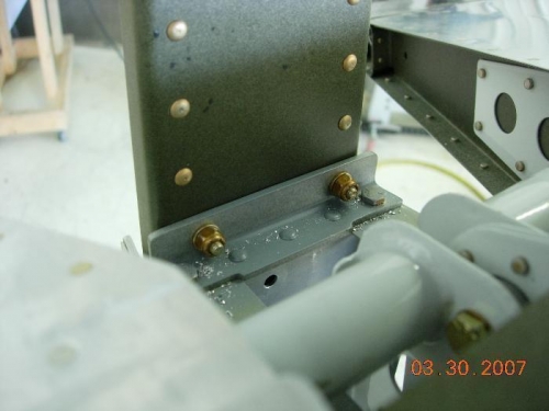 Rear VS spar top bolts