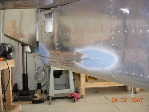 Right side fairing and OAT probe