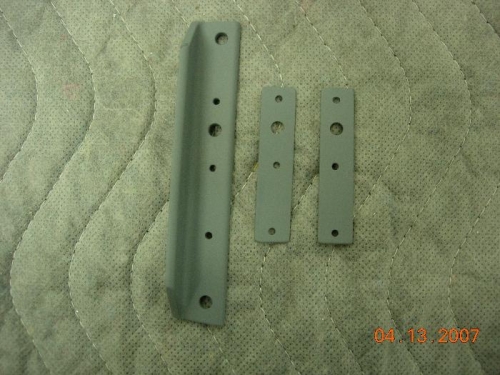 Inner bracket, shims