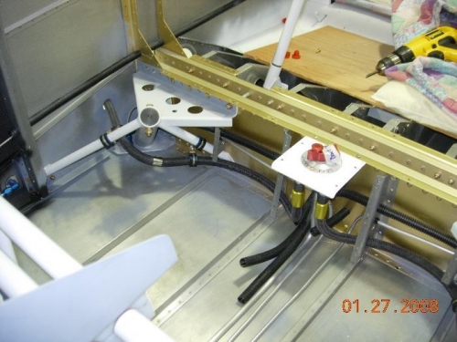 Right View Fuel Line