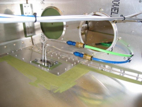 all connected thru access port