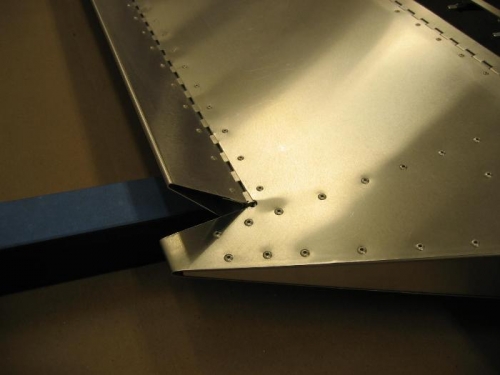 Close-up of Trim Tab