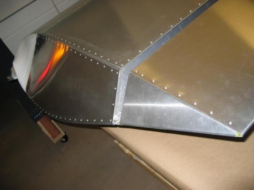 Reflection from MH tail lights