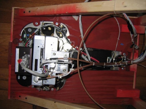 Rear of panel complete