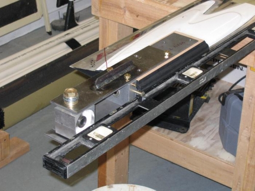 trial fit of retention straps