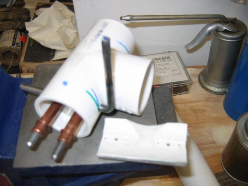 Valve & standoff under const