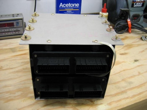 ECU's installed in housing