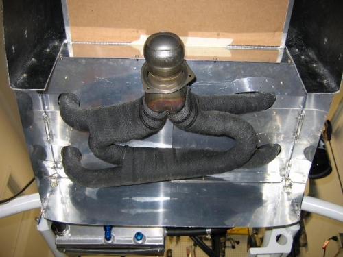 Heat shield from below