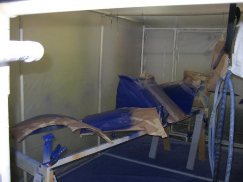 More masked and sprayed