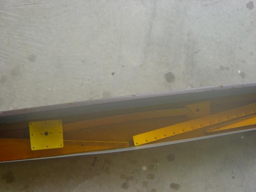 Parts in alodine solution