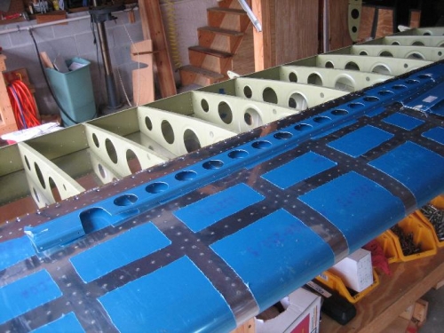 Flap brace ready to be deburred