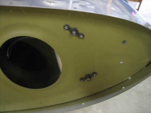 nutplates for the landing light