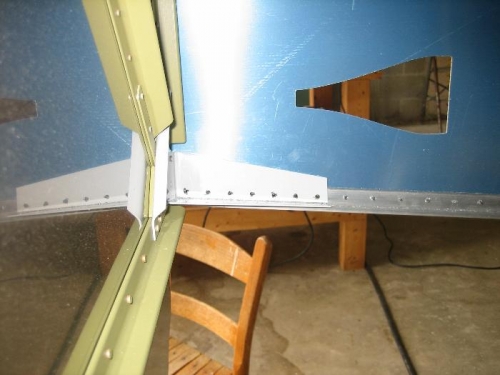 Firewall to side skin to longeron drilling