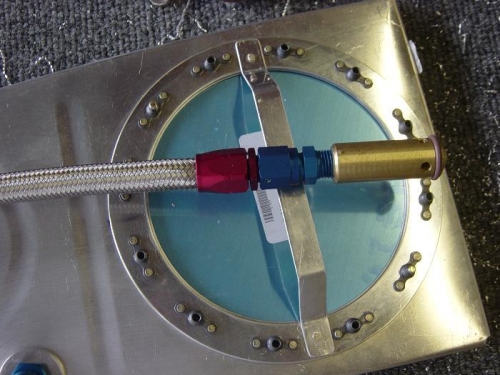 Flop tube torqued, stiffener attached