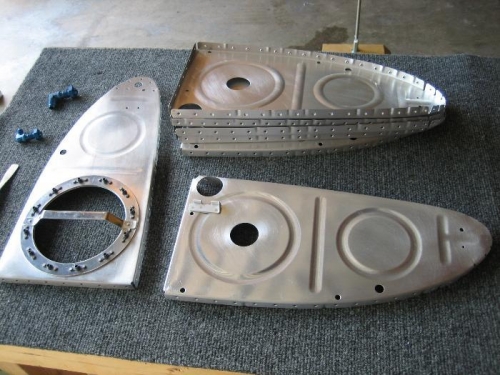 Ribs dimpled and clean