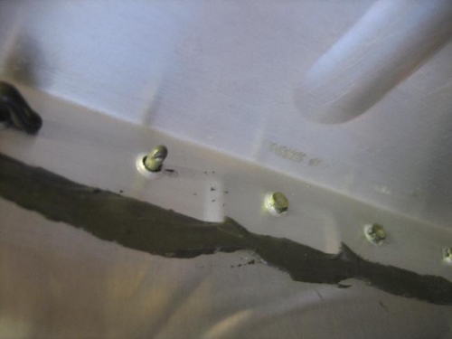 before, during and after riveting