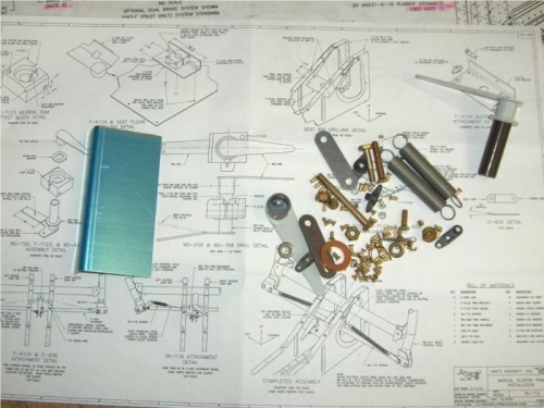 Kit parts from Van's