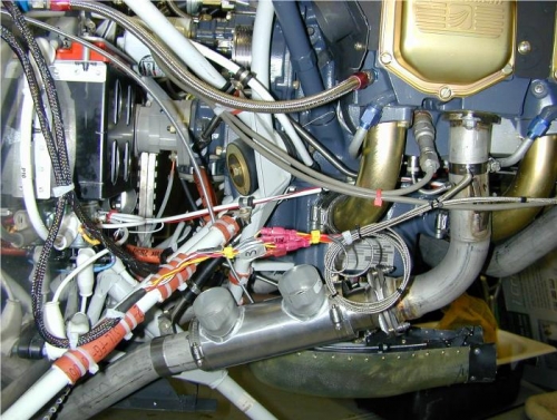 Rt side engine wiring harnesses