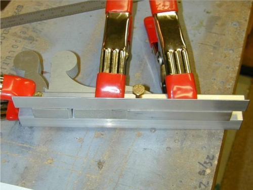 Match drilling side mounting brackets