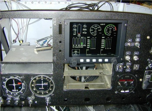 GRT Engine Monitor display