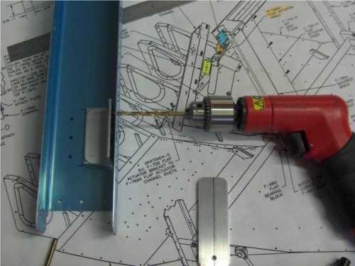 Match drilling actuator bracket