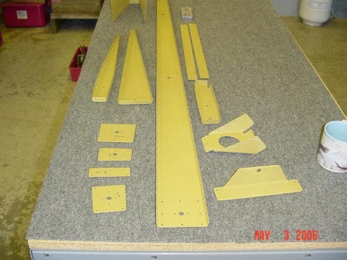 Rudder parts