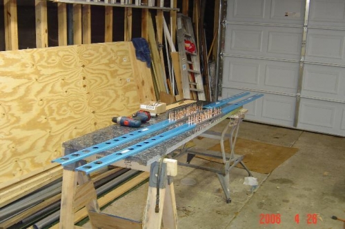 Front and Rear Stab Spars