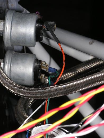 Oil & fuel sensors wired