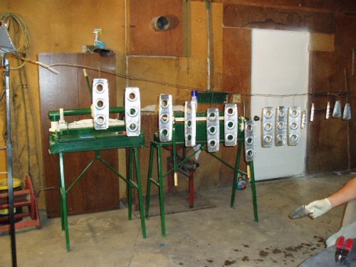 Ribs ready to be primed