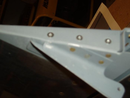 the rivet gun for folding the tab ends worked great