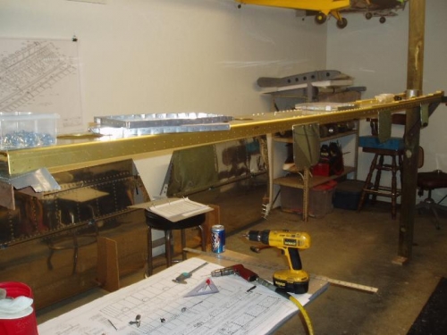 the spars are easy to work on in our jig