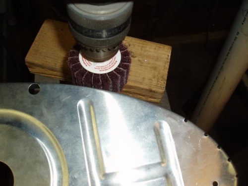 roughen up the ribs for proseal